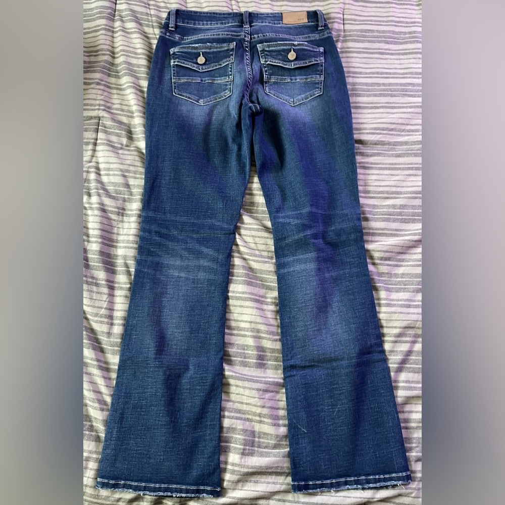 BKE Women's Blue Boot Cut Jeans